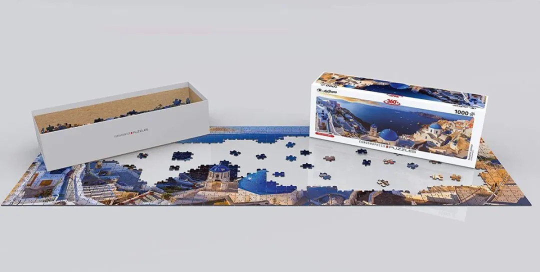 Eurographics Griekenland Santorini Legpuzzel 1000 Stuks - 1000-delig