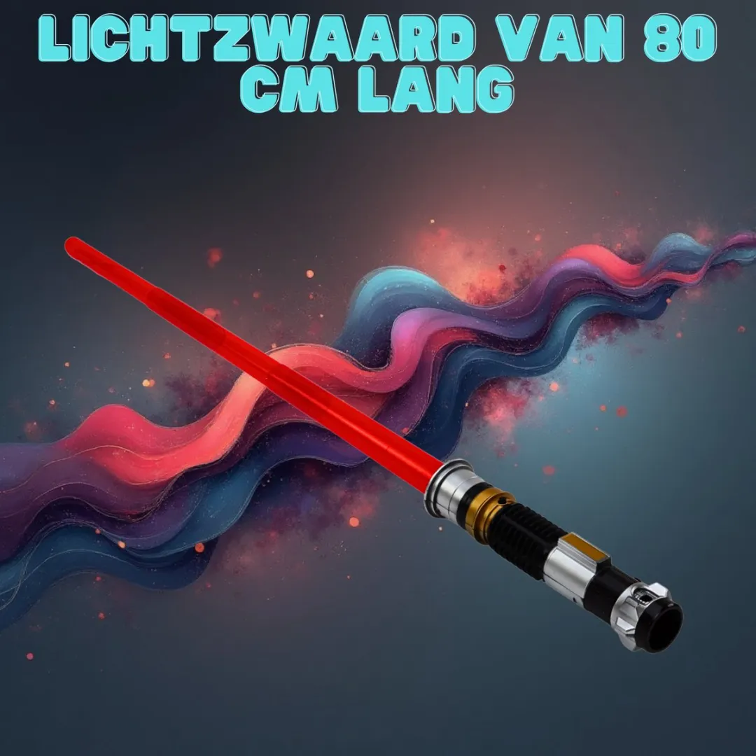 LEAN TOYS Space Lightsaber Set - Lichtzwaard & Laserpistool - 5 Kleuren