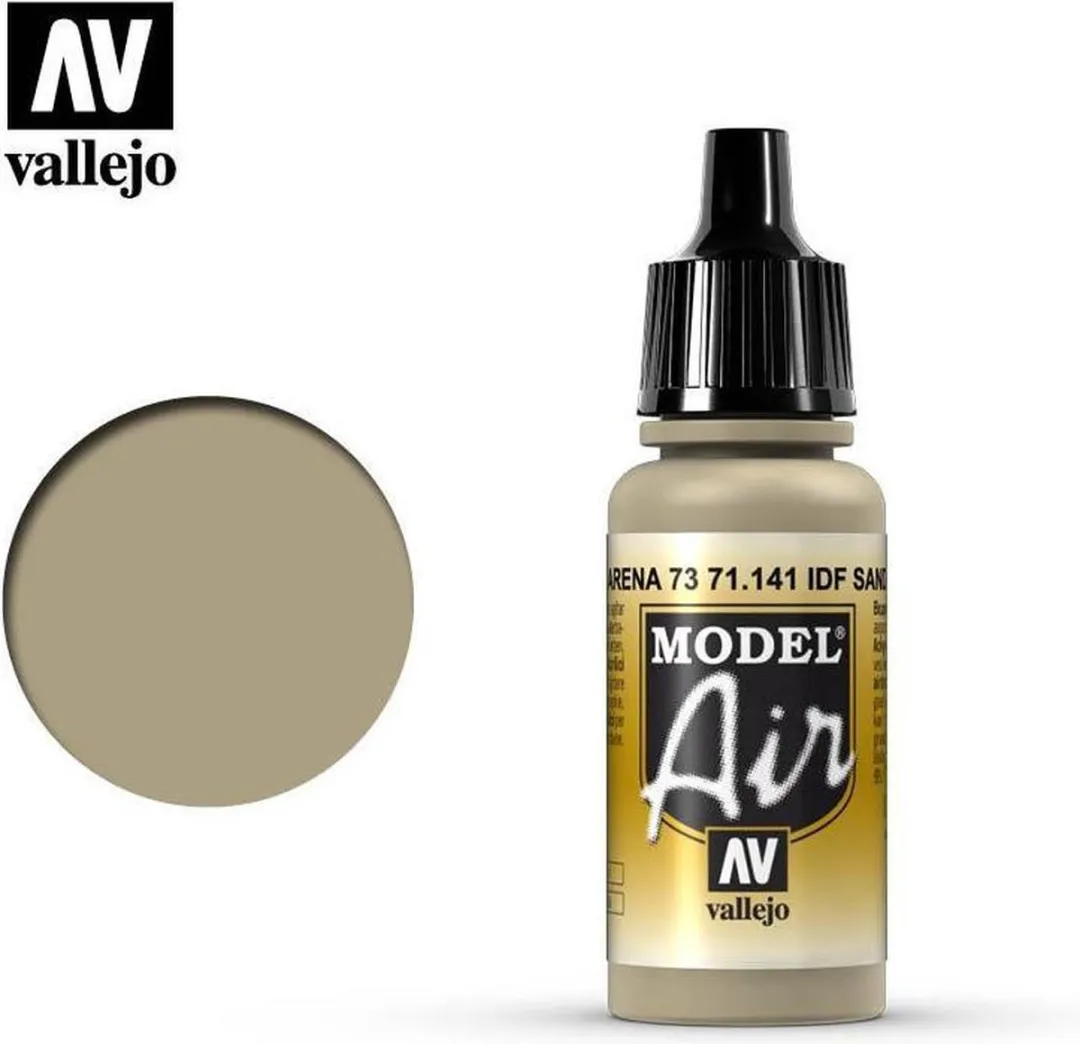 Vallejo Model Air IDF Sand Grey Acrylverf 17ml