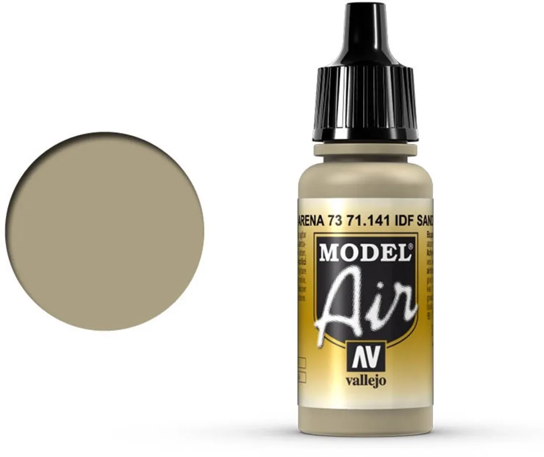 Vallejo Model Air IDF Sand Grey Acrylverf 17ml