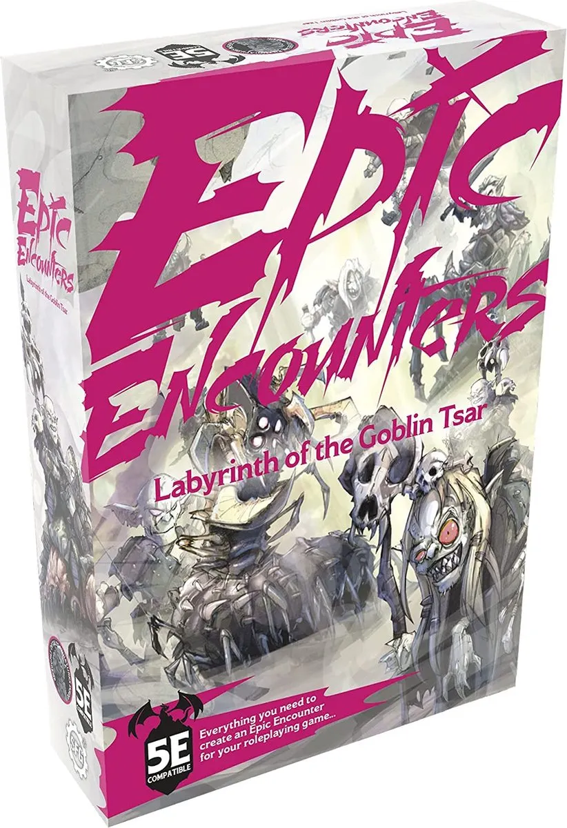 Steamforged Games Epic Encounters Labyrinth of the Goblin Tsar SFEE-010 Miniatur