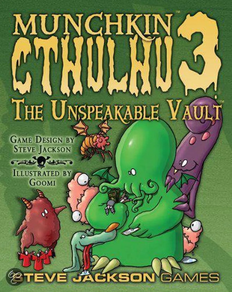 Steve Jackson Games Munchkin Cthulhu 3 - 2-6 Spelers
