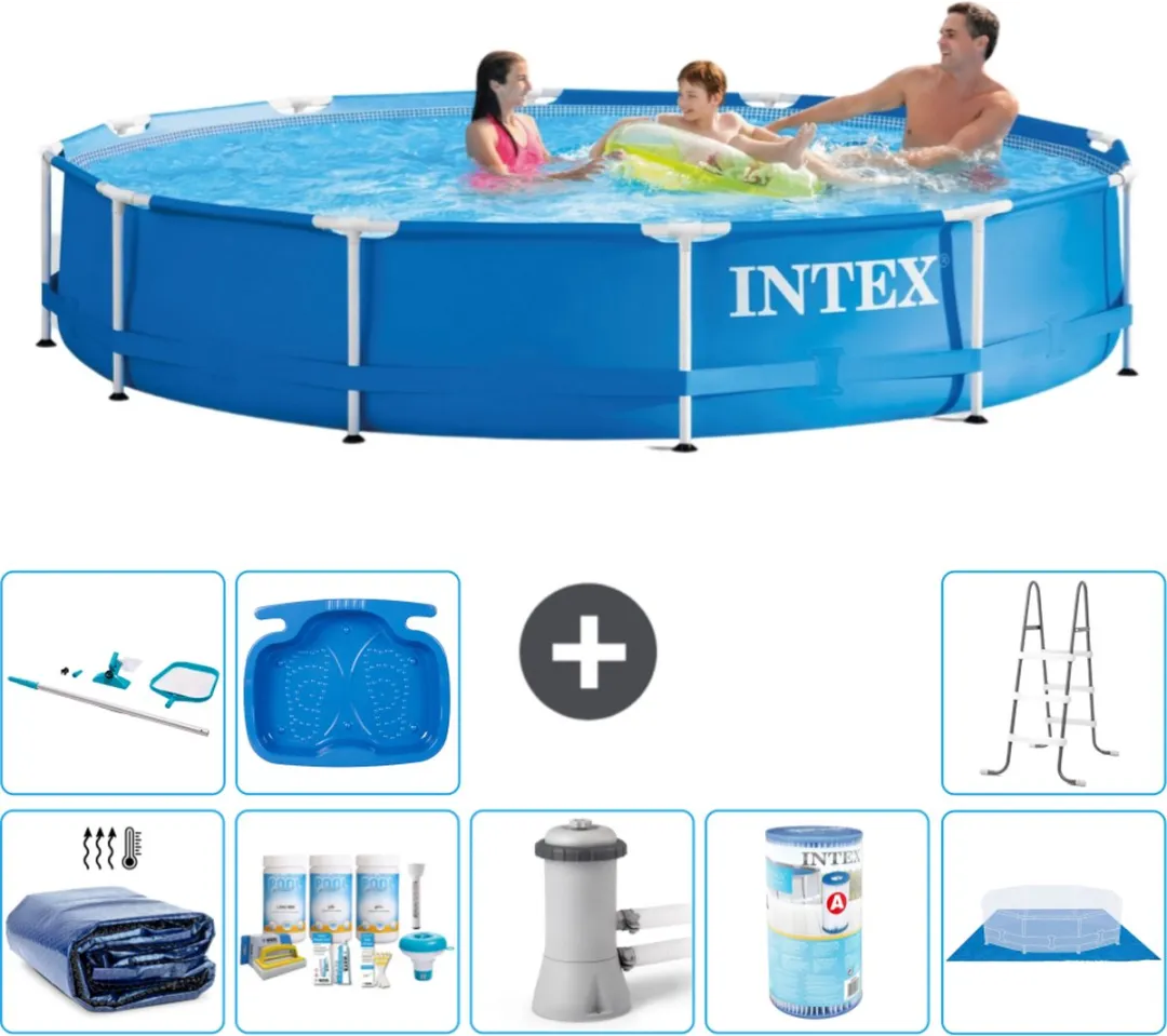 Intex 28210NP Rond Frame Zwembad 366x76cm