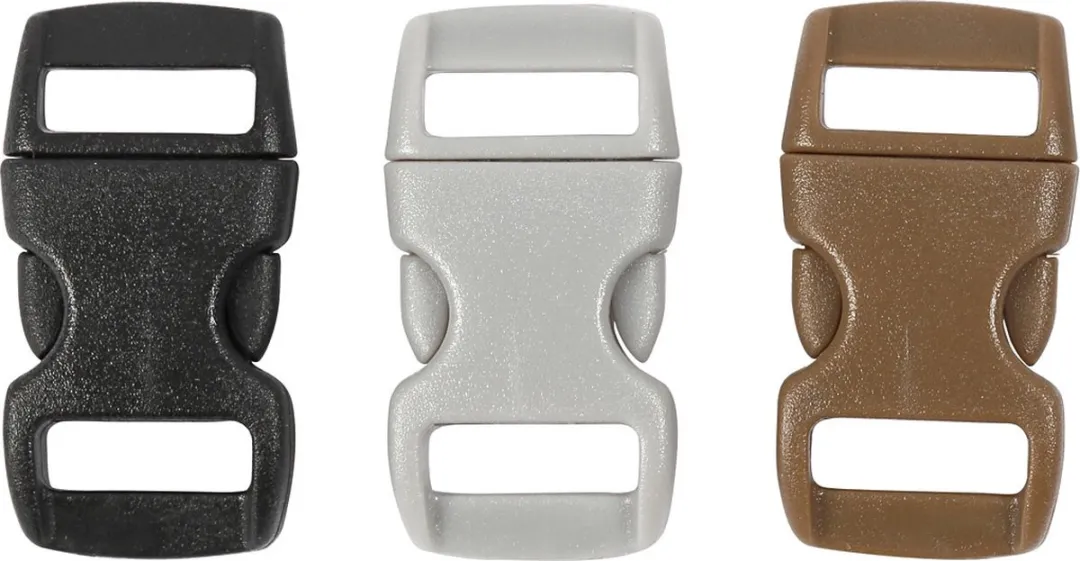 Creativ Company Creotime Klik Sluiting - 15mm - Zwart