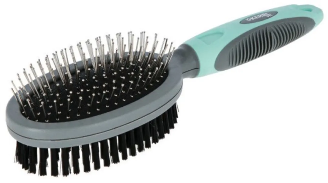 Kerbl Dubbele Borstel Ovaal 24cm