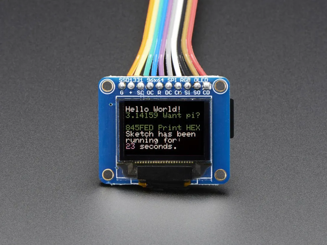 Adafruit OLED Breakout Board 684 - 0.96 inch Meerkleurig