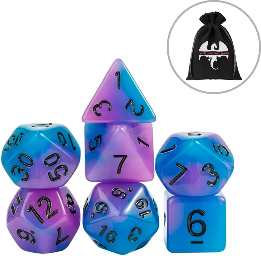 Lapi Toys DnD Polydice Glow Acryl Set