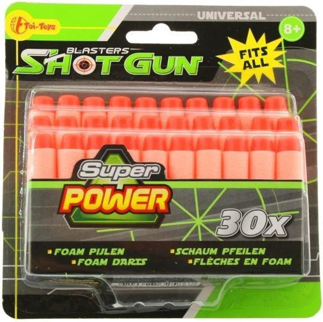 Toi-Toys Navulset Foam Blaster 30 Stuks