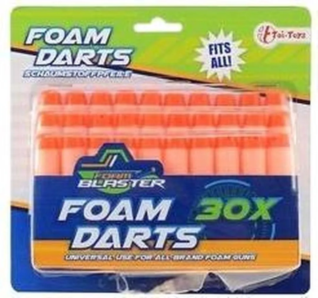 Toi-Toys Navulset Foam Blaster 30 Stuks - Indischrood