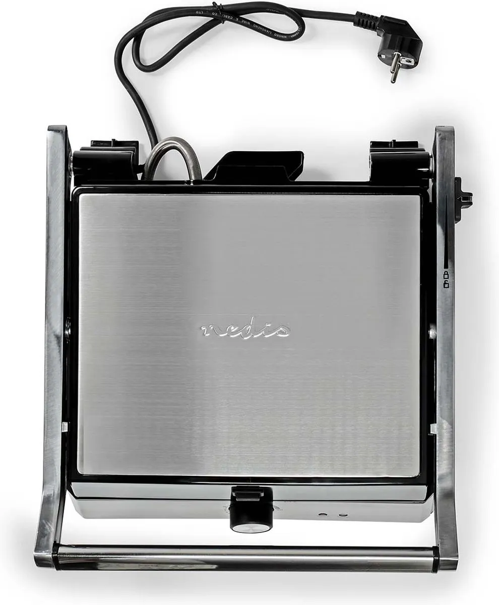 Nedis Contact Grill KAGR151FSR 2000W - Zwart