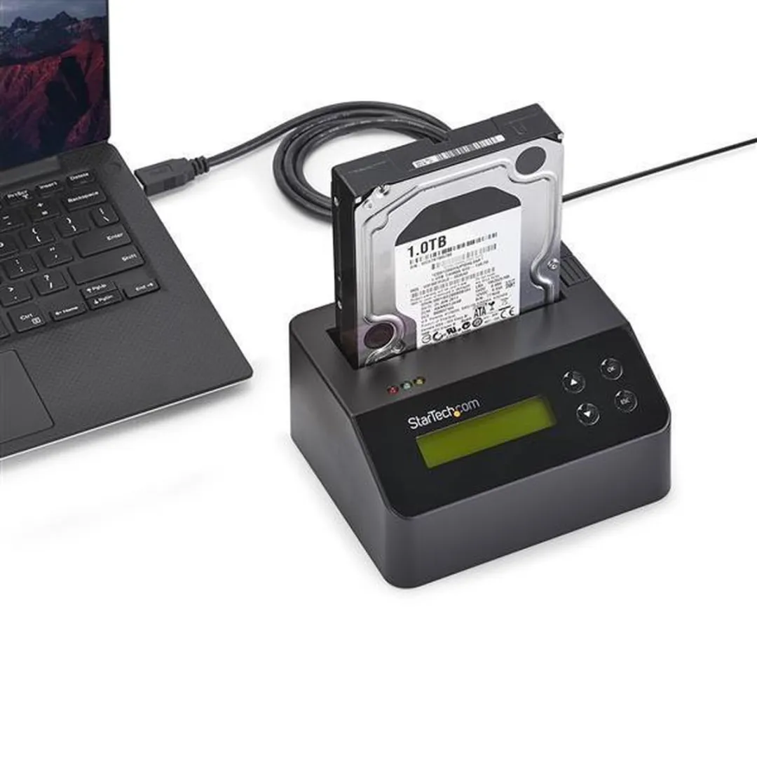 Startech SDOCK1EU3P Dockstation - 3,5"/2,5" SATA - Zwart