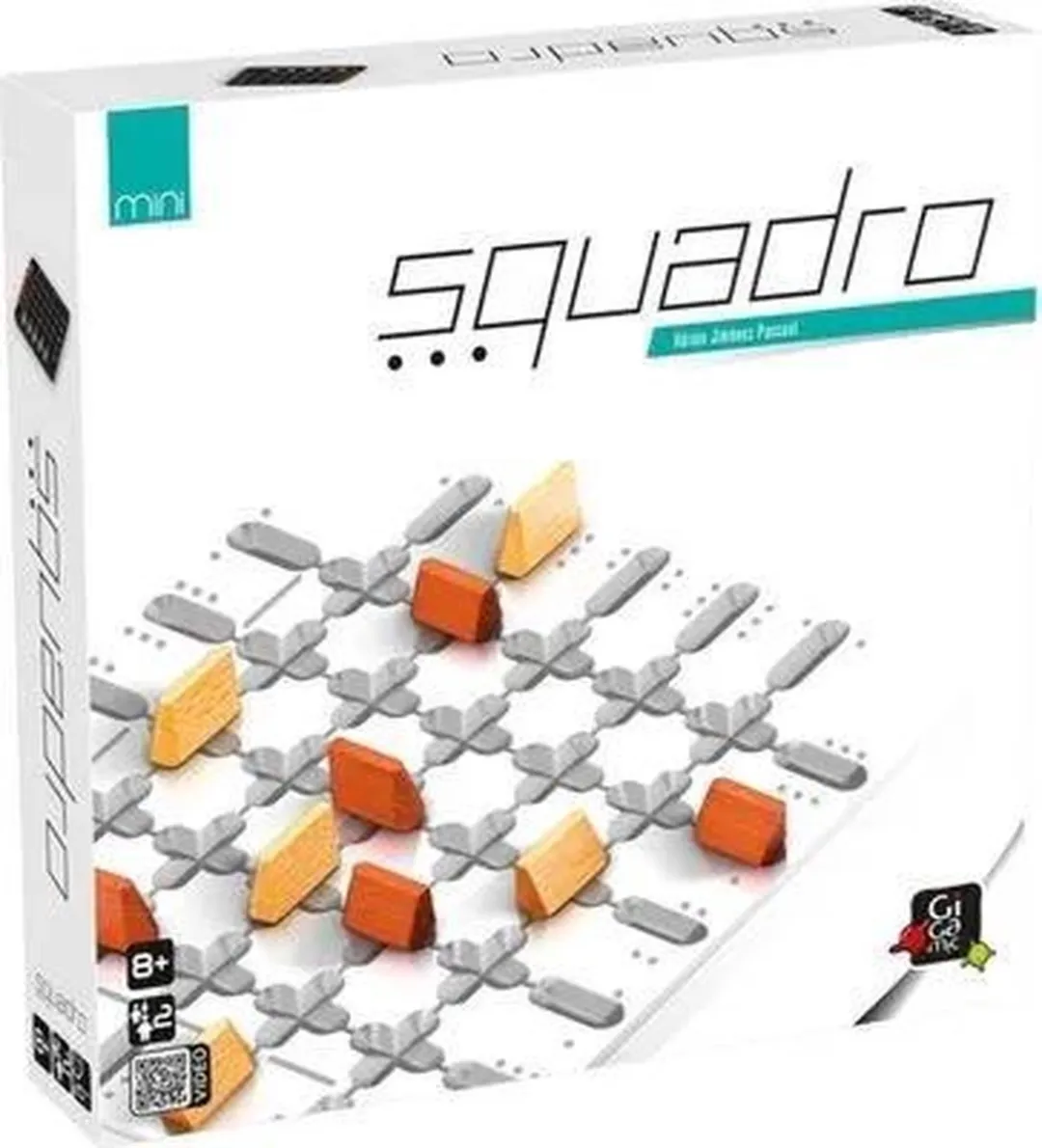 Geronimo Games Squadro Mini Kartonnen Houten Puzzel - 11-delig