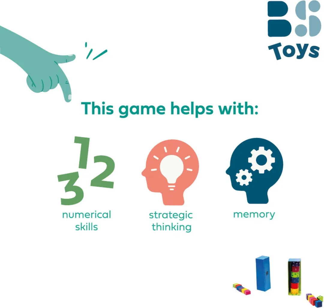 BS Toys Geheime Toren Strategiespel - 2 Onderdelen - Multicolor