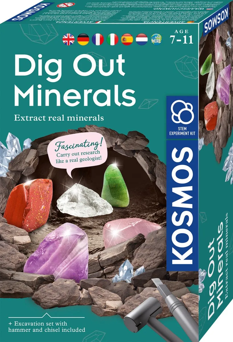 Kosmos Dig Out Minerals Experimenteerset 616762