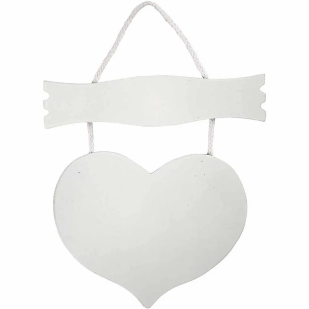 Creativ Company MDF Hart met Bord 28x19cm