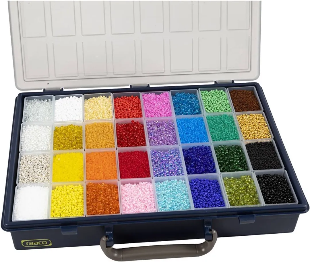 Creativ Company Rocailles 1,7mm - 32 Kleuren - 100 gram