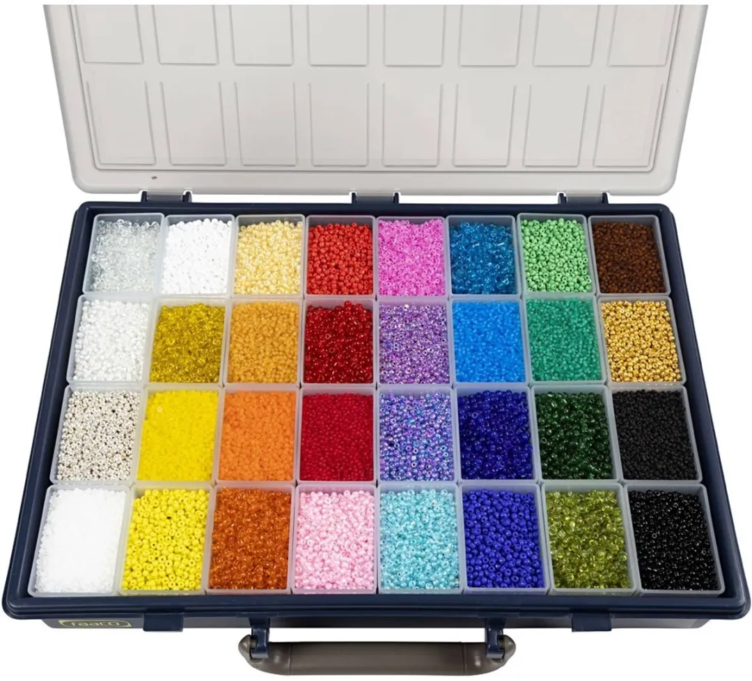 Creativ Company Rocailles 1,7mm - 32 Kleuren - 100 gram