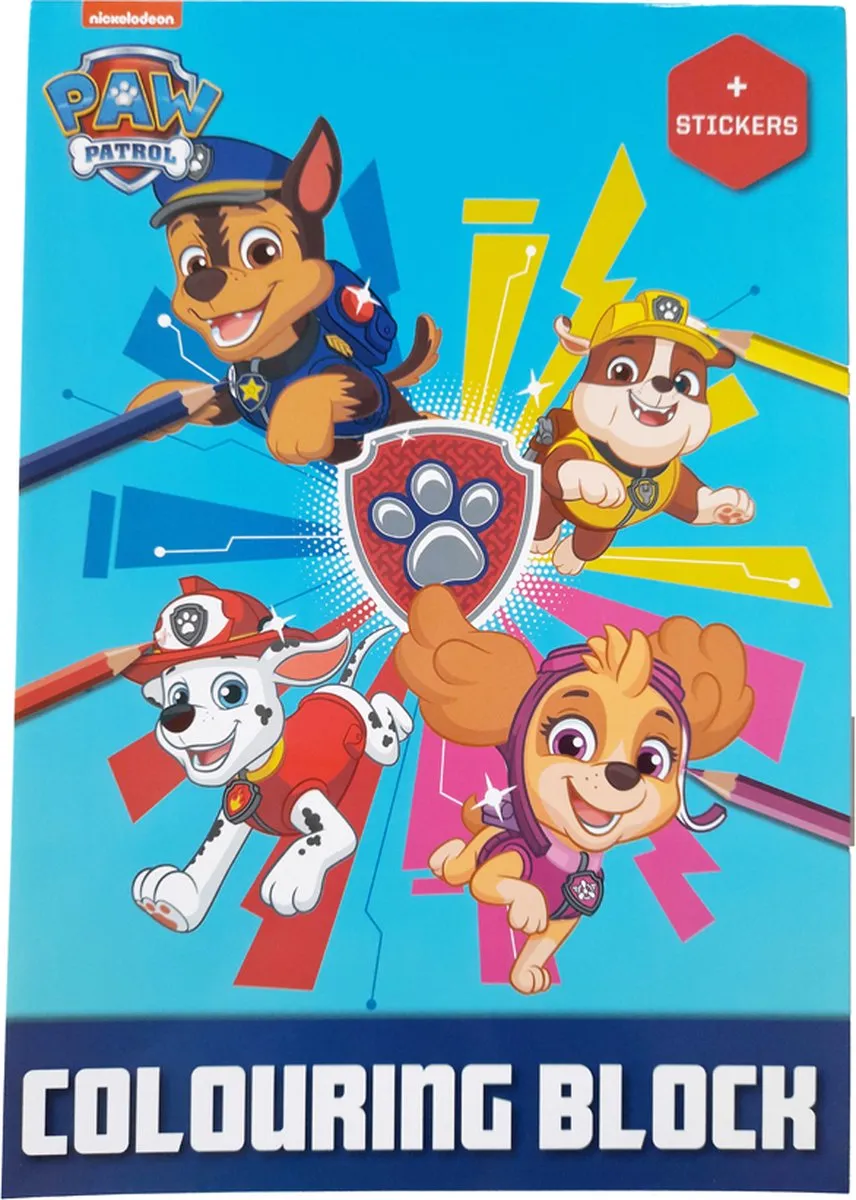 Toi-Toys Paw Patrol Kleurboek Roze