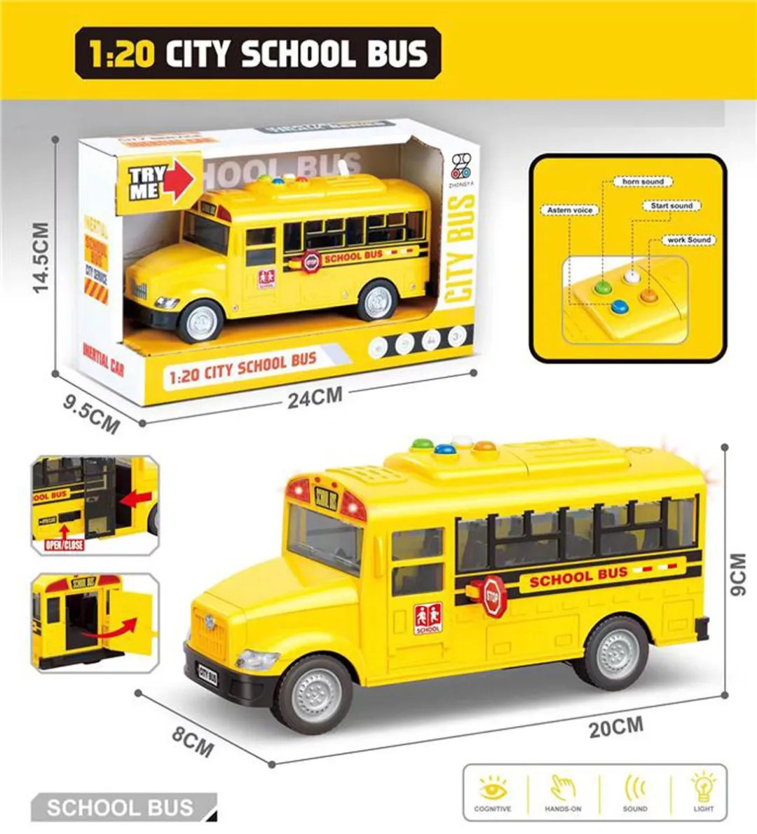 698 Jian Sheng City Bus Schoolbus ZY220A