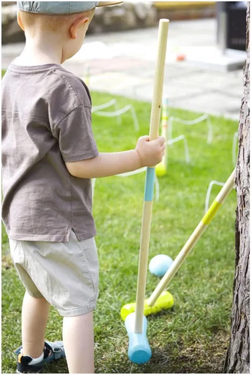 Small Foot Houten Croquet Buitenspel 20-delig