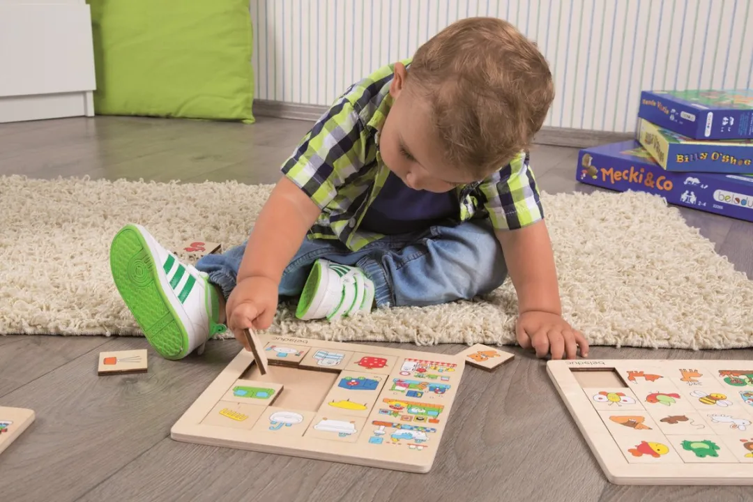 Beleduc Ons Huis Puzzel 12 Stuks - 25cm - Multicolor