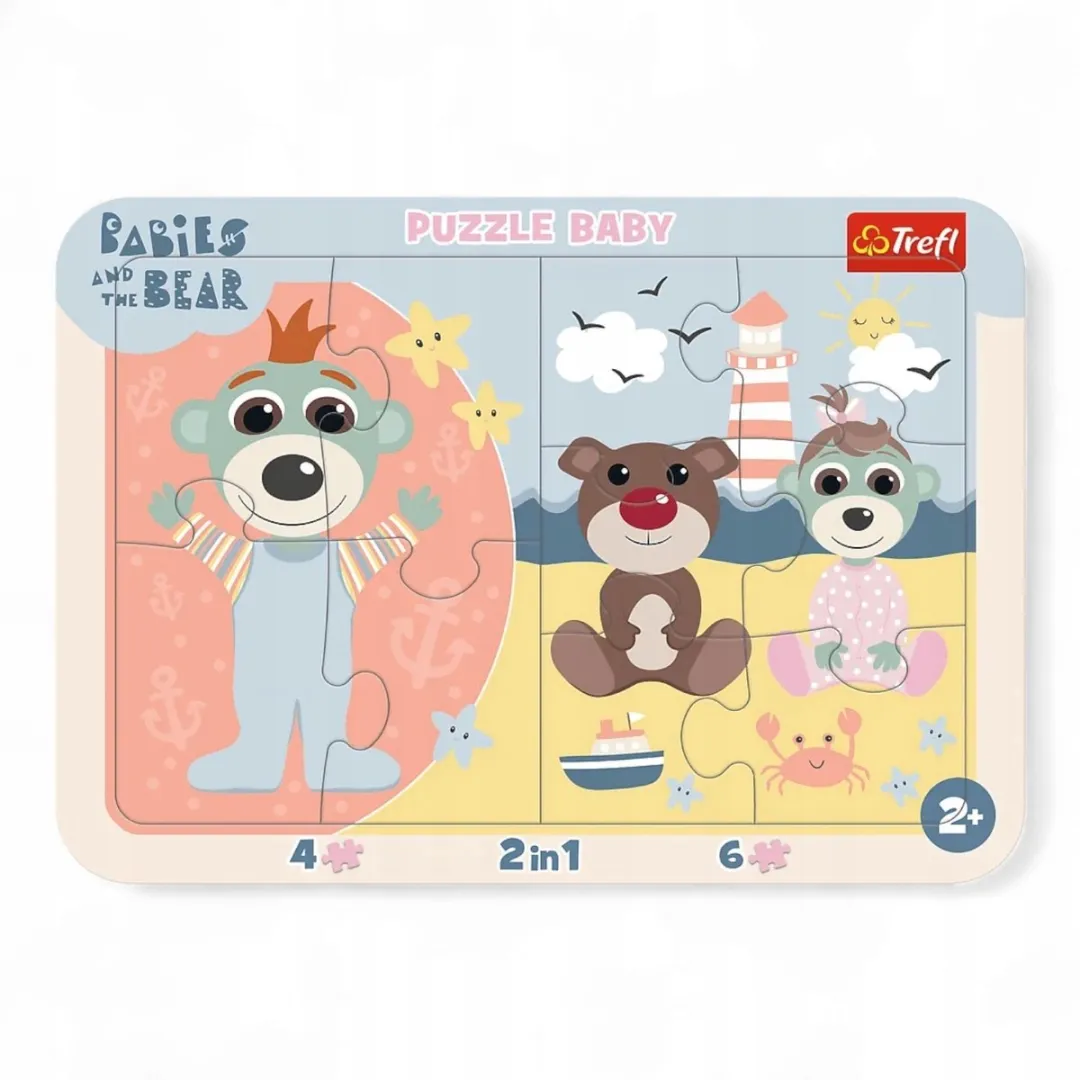 Trefl Baby Bobaski Puzzel 10 Stuks