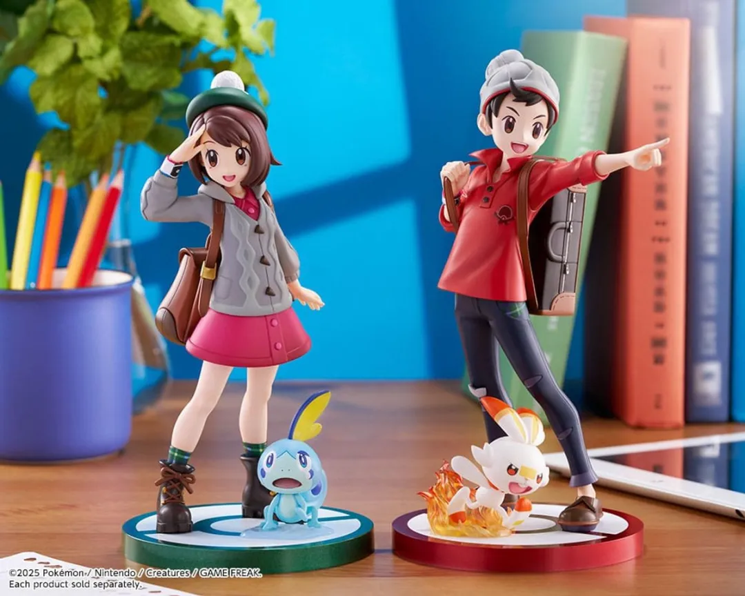 Kotobukiya Pokémon Victor & Scorbunny ARTFXJ Beeld - 21cm