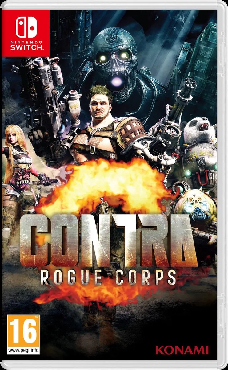Mindscape Contra Rogue Corps