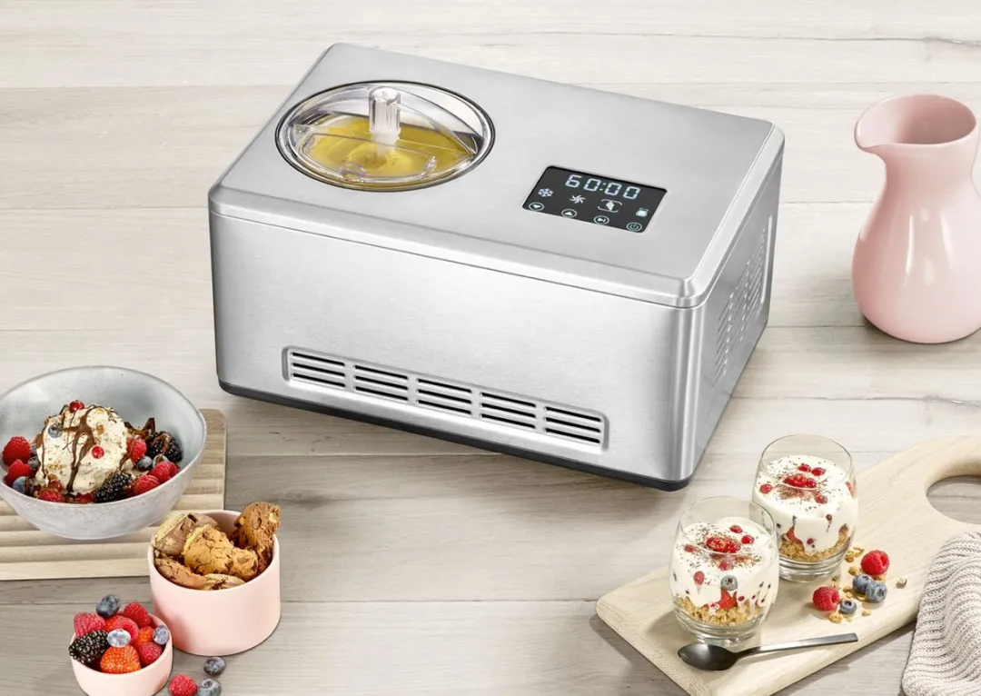 Severin EZ 7405 IJsmachine 2-in-1 - 2L - Geborsteld RVS