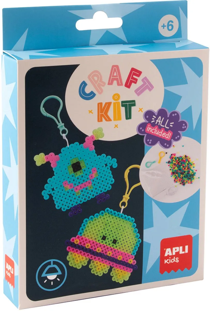 Apli Kids Smeltkralen Knutselset - 2 Stuks - Multicolor
