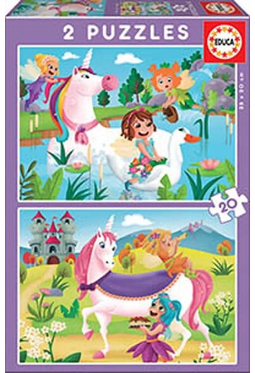 Educa Eenhoorn & Fee Puzzel 220 Stuks