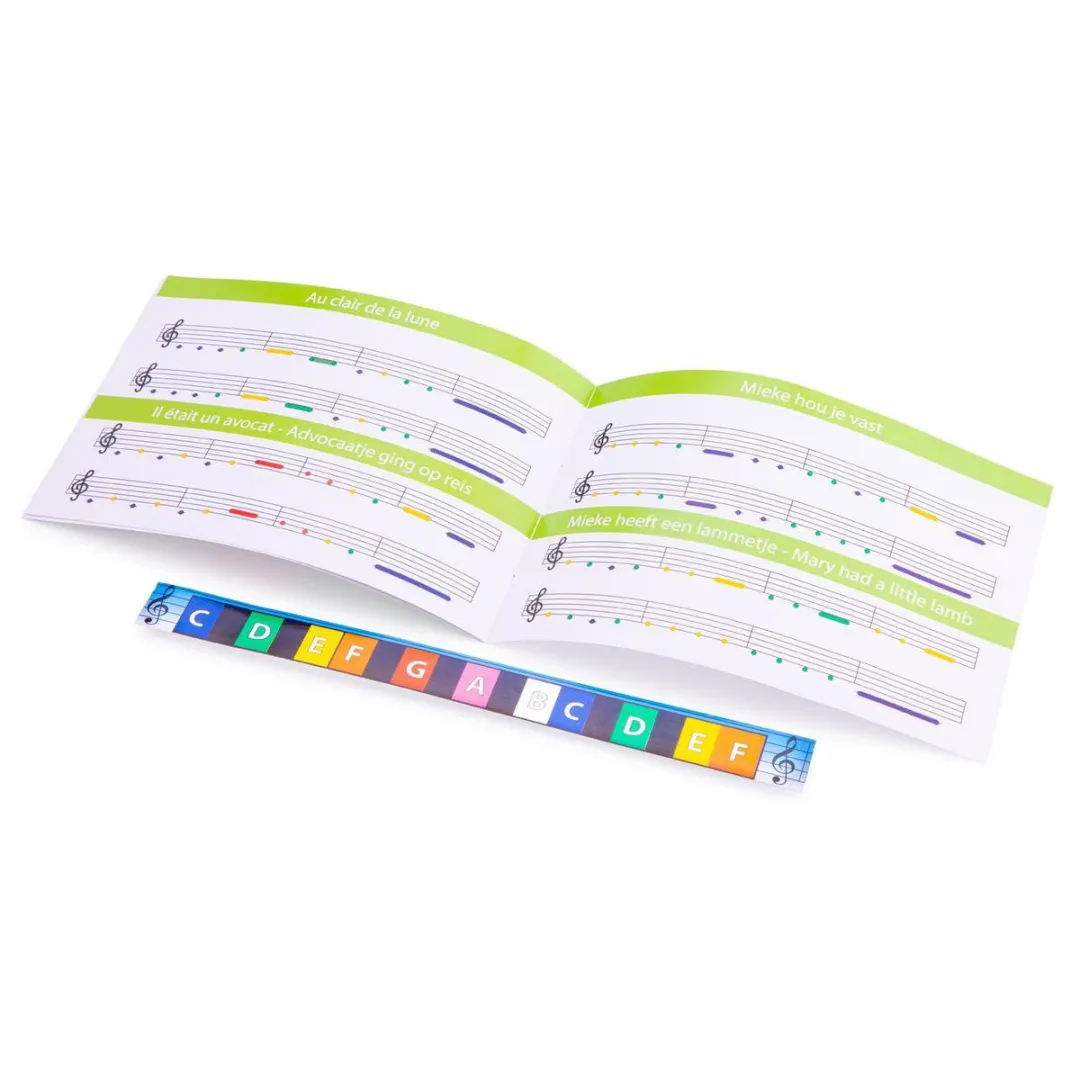 New Classic Toys® Houten Speelgoed Piano - Speelgoedinstrument - Roze - Inclusief Muziekboekje en Toonlader - Vanaf 3 jaar - Speelpiano voor Kinderen