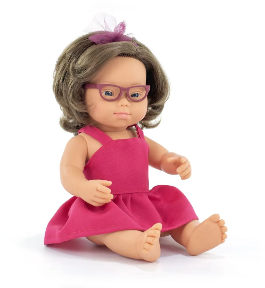 Miniland Babypop Blank Meisje 38cm