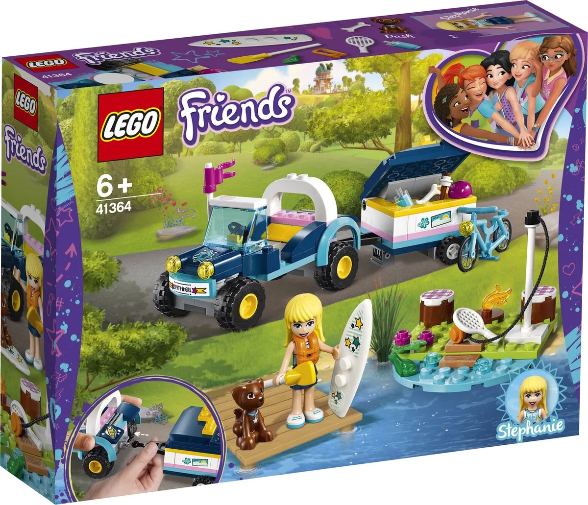 LEGO Friends Stephanie's Buggy & Aanhanger 41364