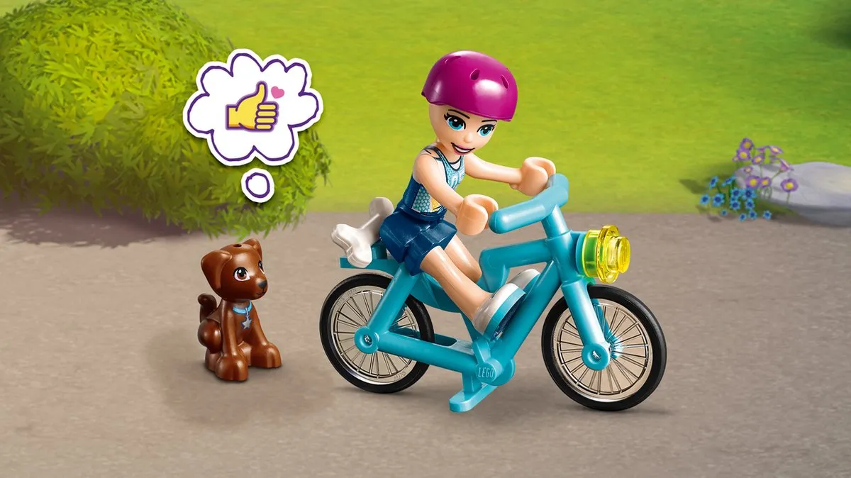 LEGO Friends Stephanie's Buggy & Aanhanger 41364 - 166 Stukken - Paars