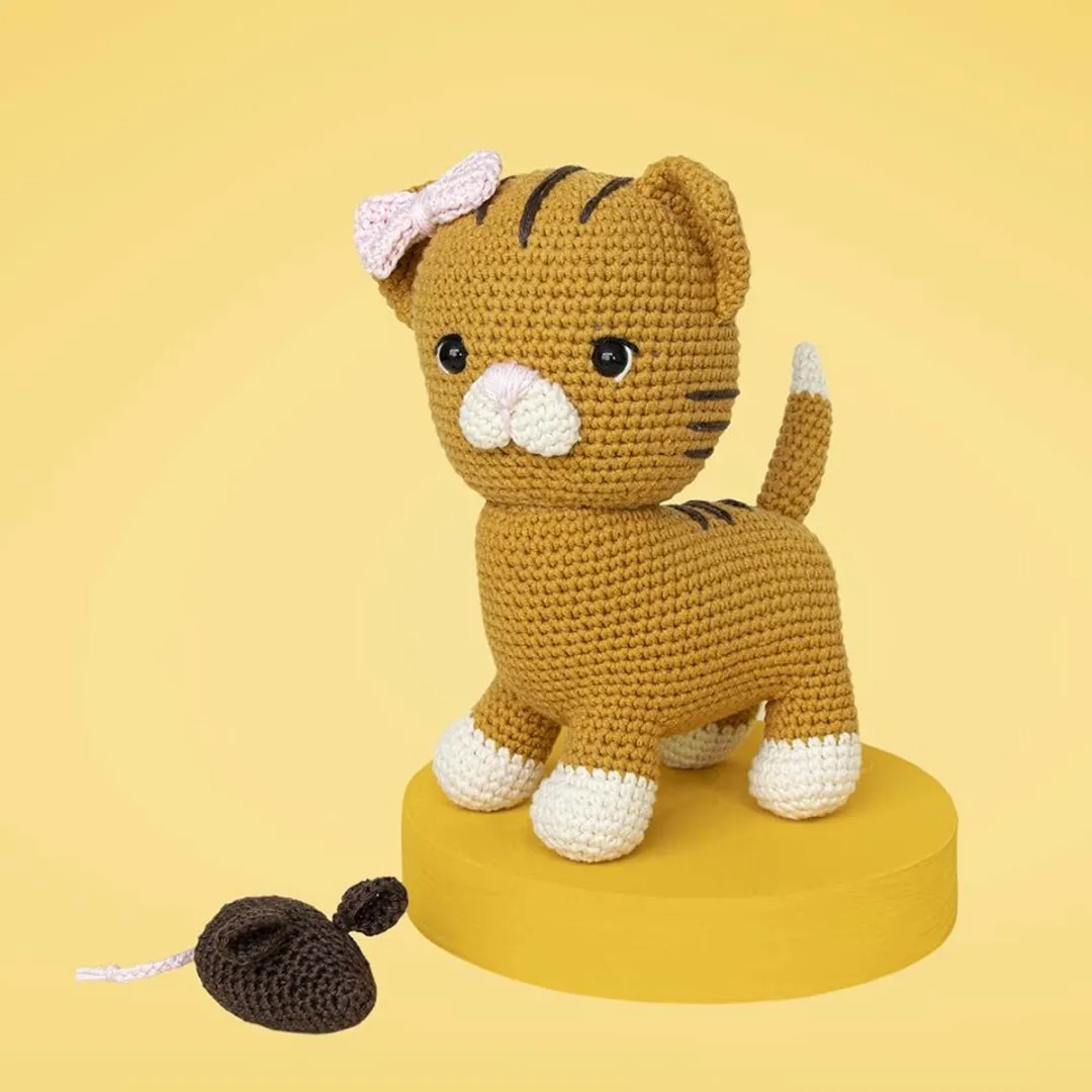 Scheepjes Amigurumikit Kat & Muis Haken