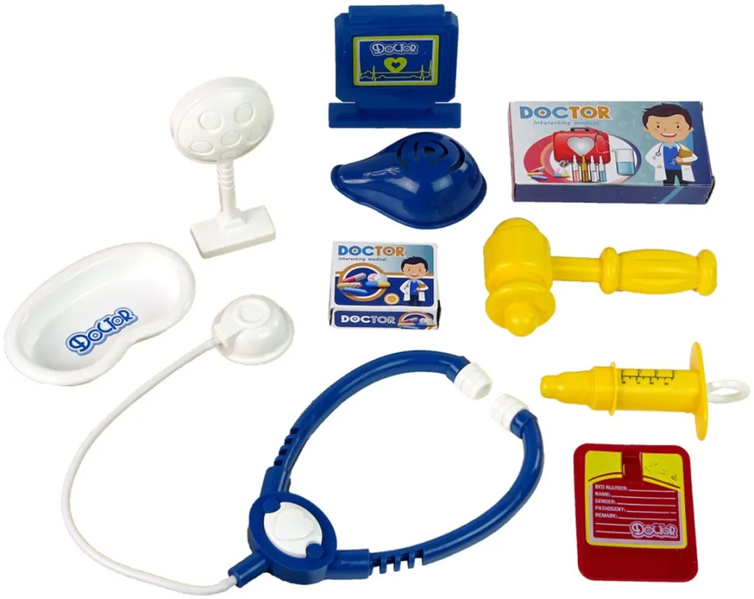 Lean Toys Doktersset Meerkleurig - Stethoscoop & Spuit