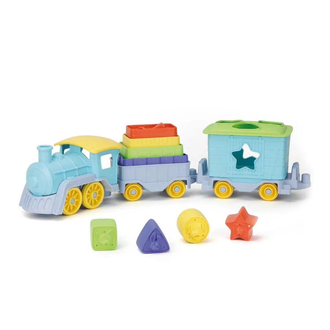 Green Toys Stapel en Sorteer Trein GTTNSS1460