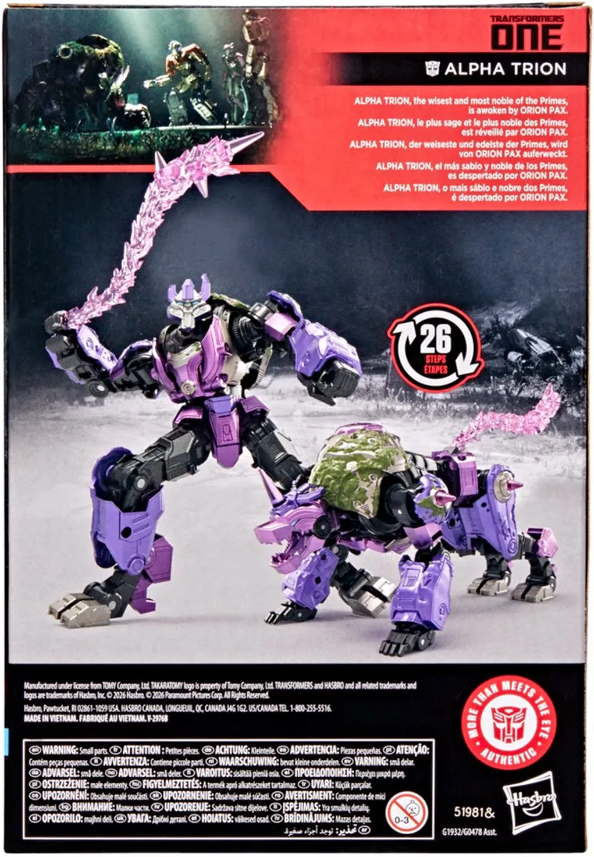 Hasbro Transformers Studio Series Alpha Trion HASG1932 Action Figuur - Multi