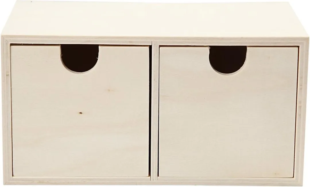 Creativ Company Houten Ladenkast 9,2x17,7cm - Blank