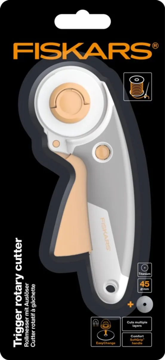 Fiskars Rolmes 45mm Titanium