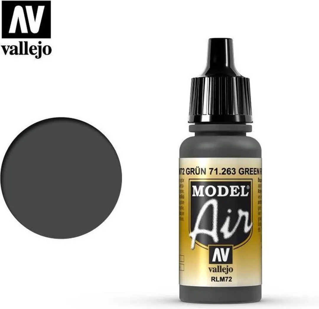 Vallejo Model Air Green RLM72 Acrylverf 17ml