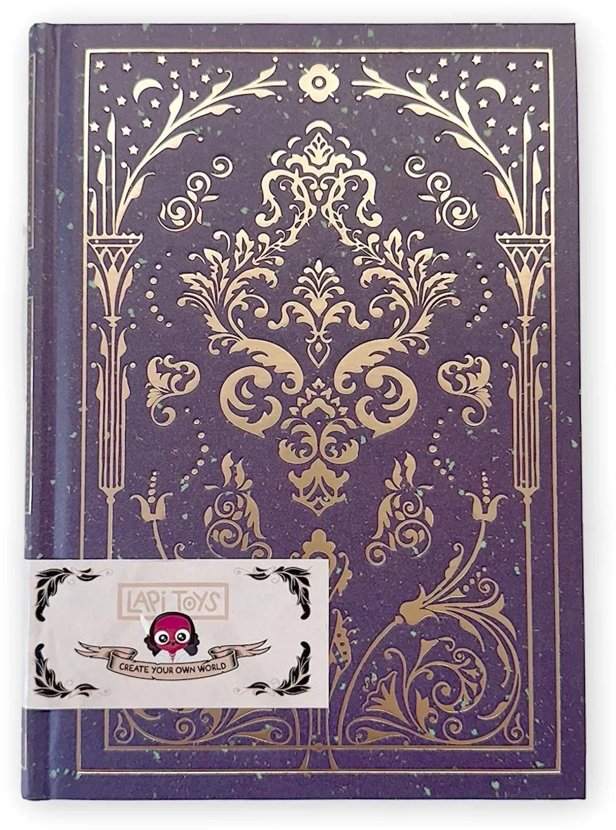 Lapi Toys DnD Notitieboek A5 Imitatieleer Paars