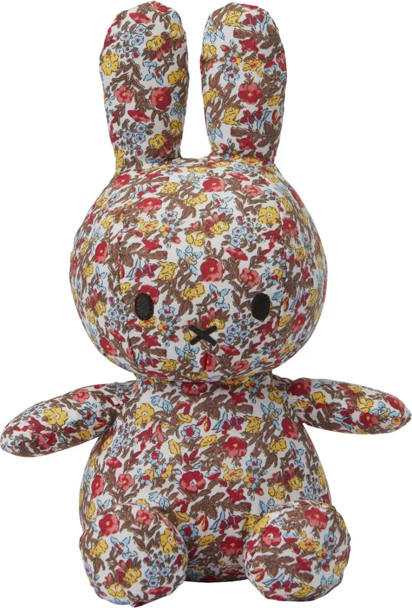 Nijntje Zittend Ditsy Bloemen Pop