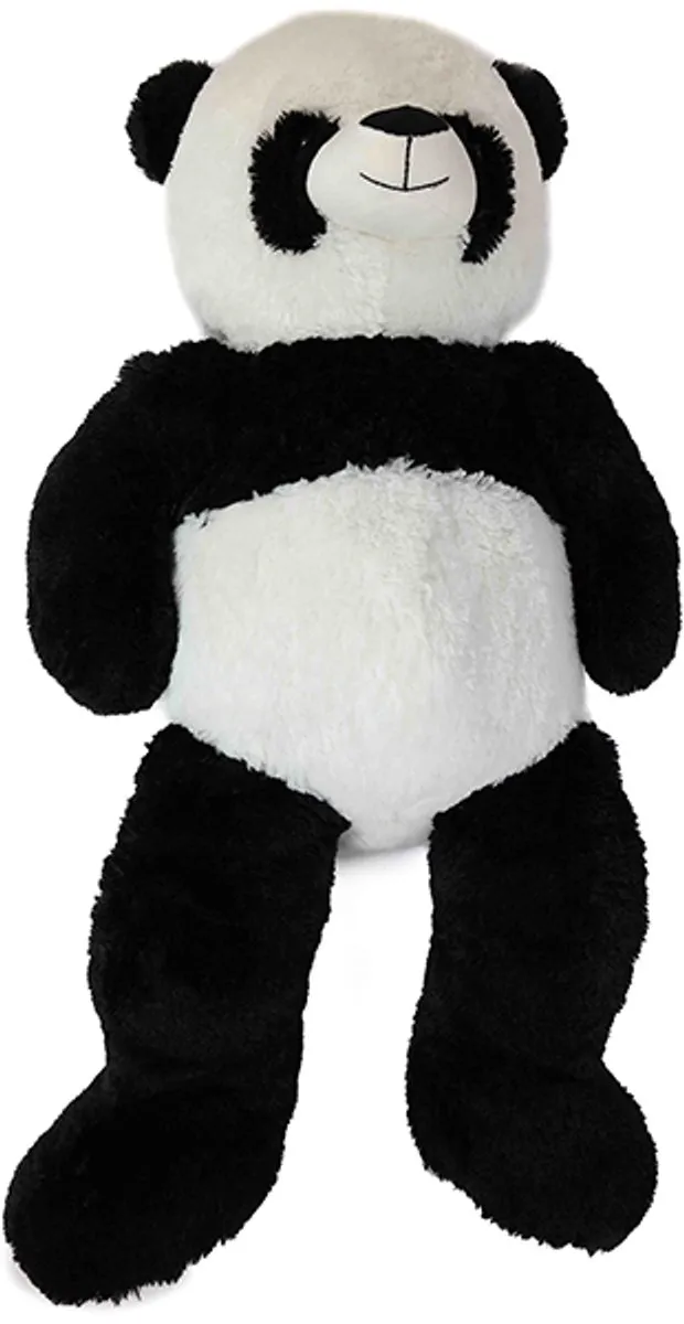PIA Soft Toys Panda Pluche 100cm - Zwart/Wit