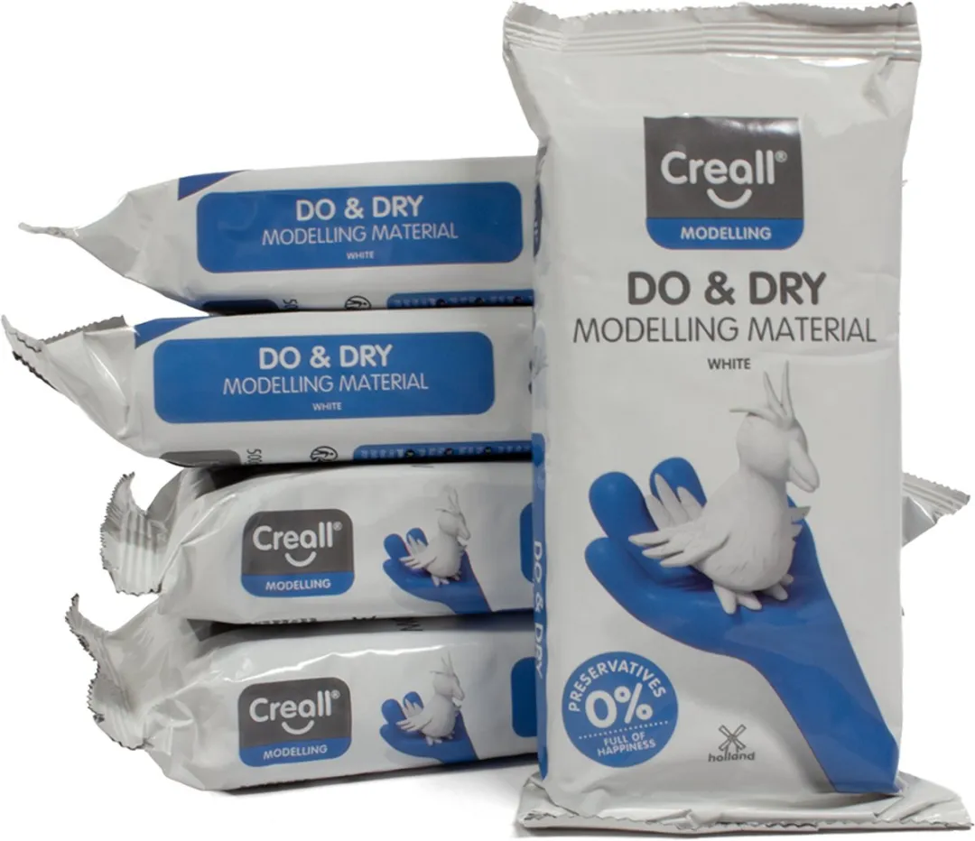 Creall Do & Dry Luchtgedroogde Klei Wit
