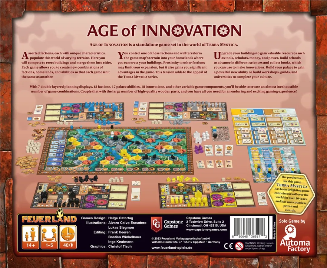 Age of Innovation - Bordspel (ENG)