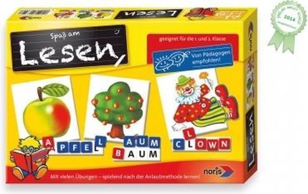 Noris Lesen Educatief Bordspel - 2-4 Spelers