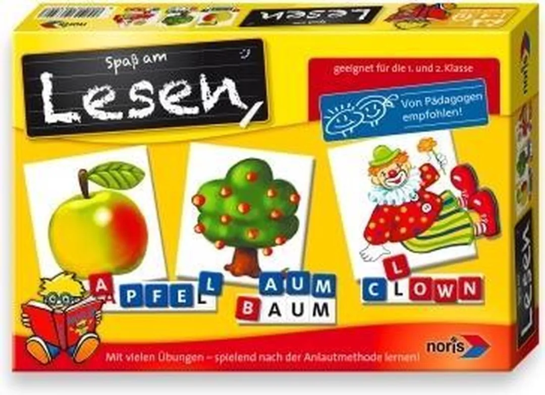 Noris Lesen Educatief Bordspel - 2-4 Spelers - afbeelding 6 van 6