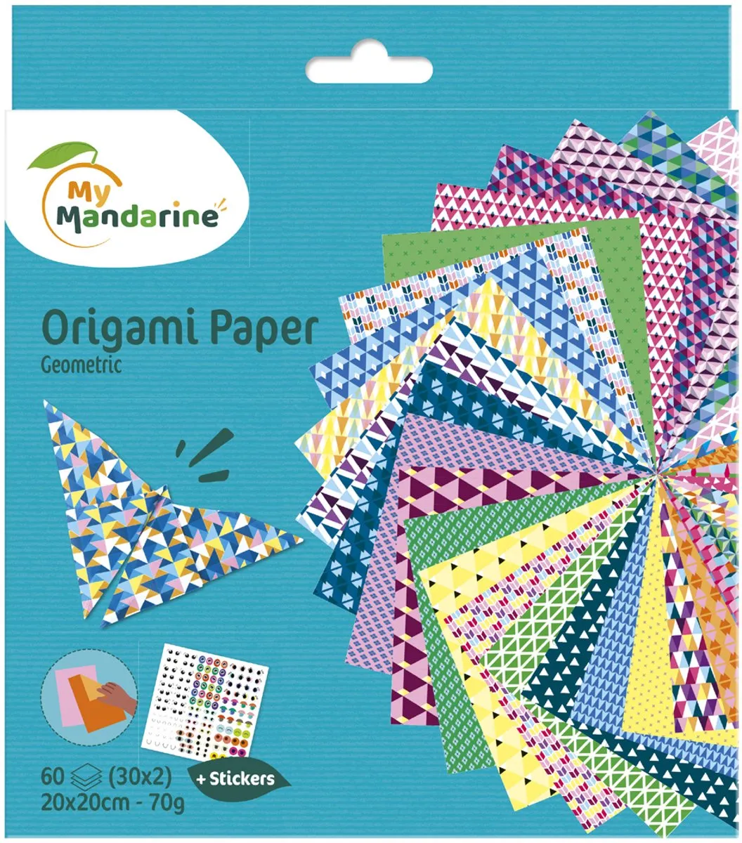 Clairefontaine Origami Papier Geometric 60 Vel